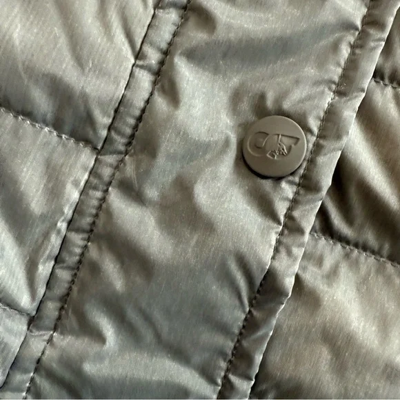 NWT Alphatauri Primaloft Gray Puffer Jacket Women’s Size: Large - Picture 10 of 13